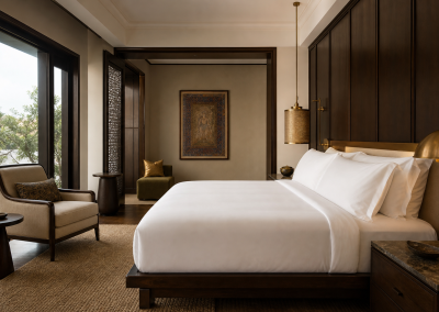The Willis Hotel guest room